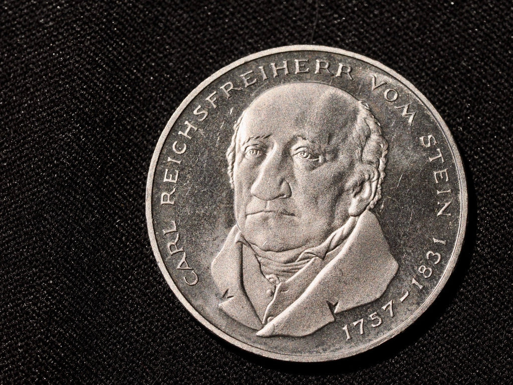 Germany 1981G 5 Marks-150th Anniversary - Death of Carl vom Stein-PROOF1