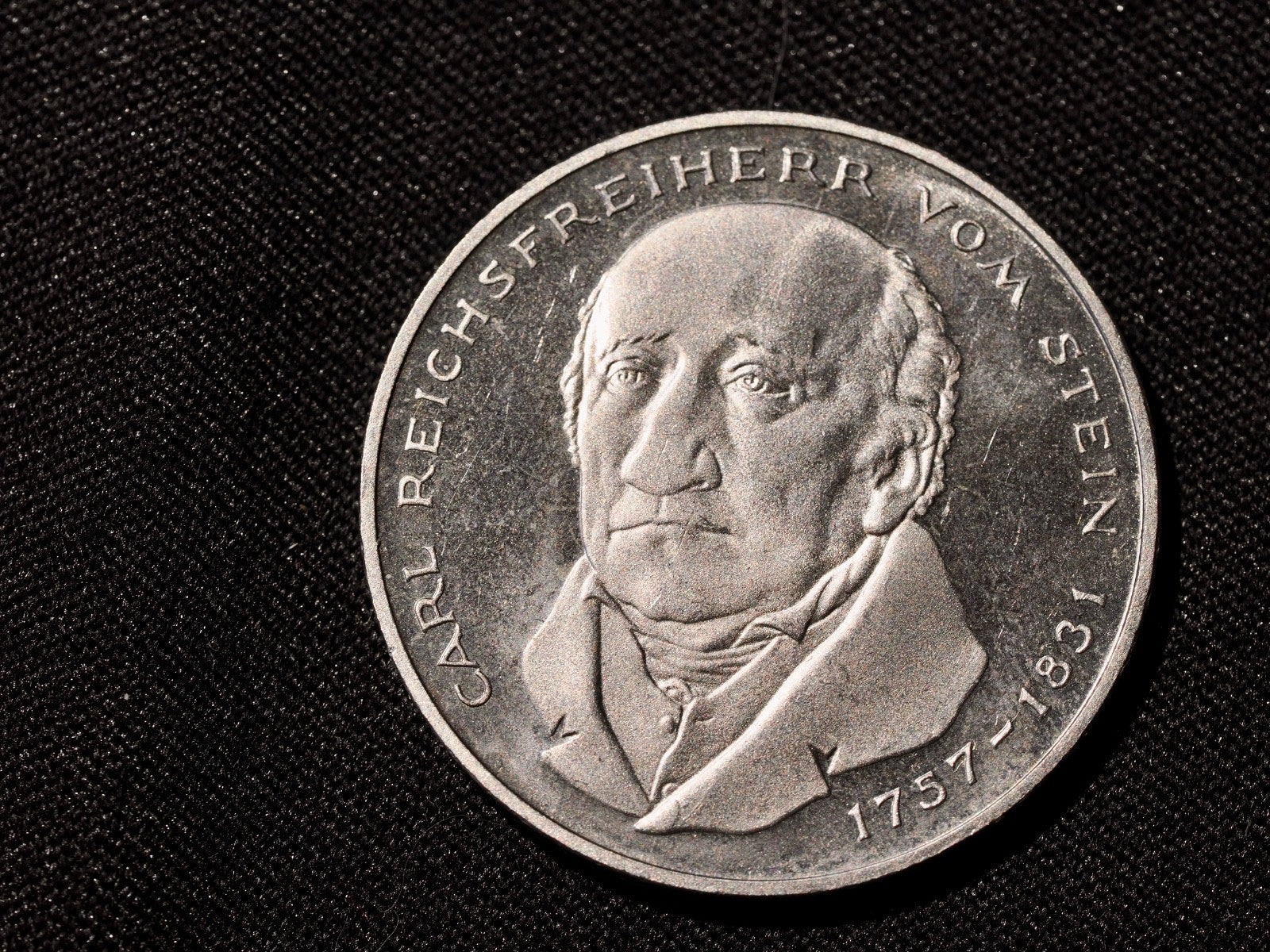Germany 1981G 5 Marks-150th Anniversary - Death of Carl vom Stein-PROOF1