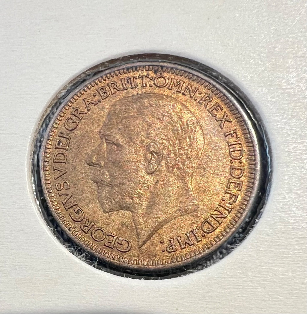 1936  King George V Farthing lustrous1