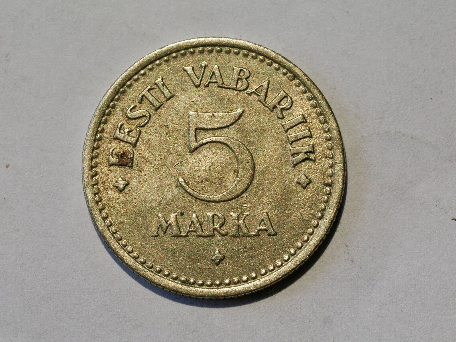 Estonia 1922  5 marka rare nice0