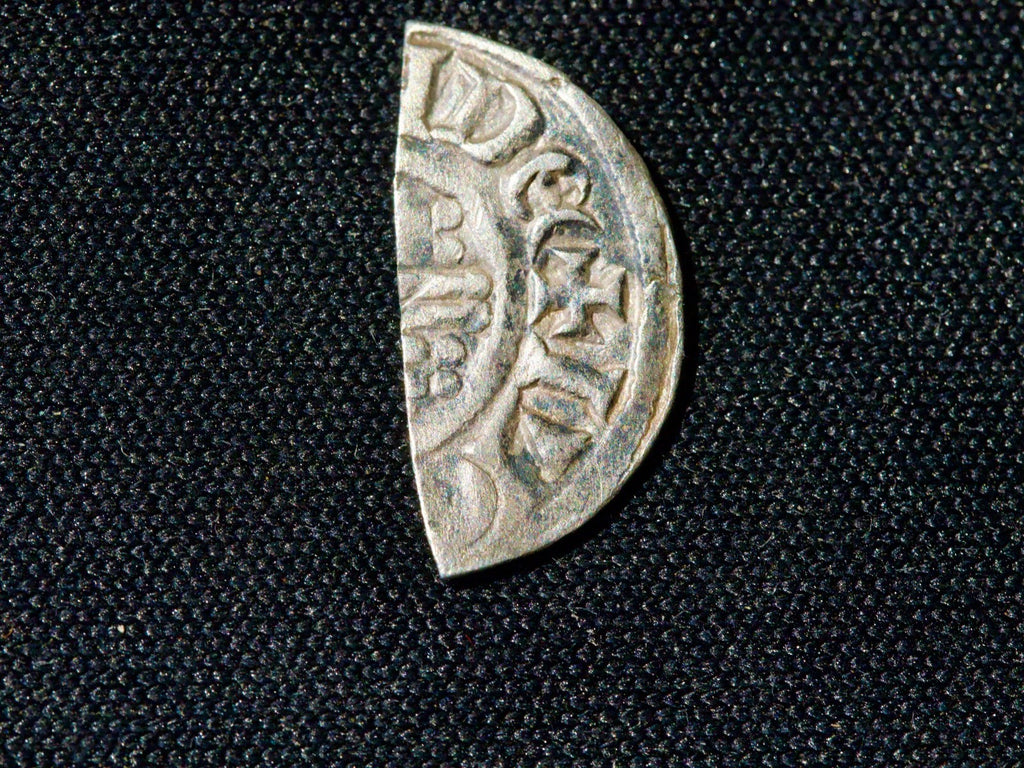 King John Short Cross Cut Half Penny-class 5b-Ilger on Lunde-high grade1