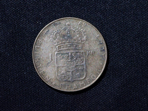 Sweden 1 Krone 1962