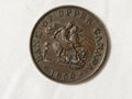 1854 Bank of Upper Canada Half Penny Token-high grade0