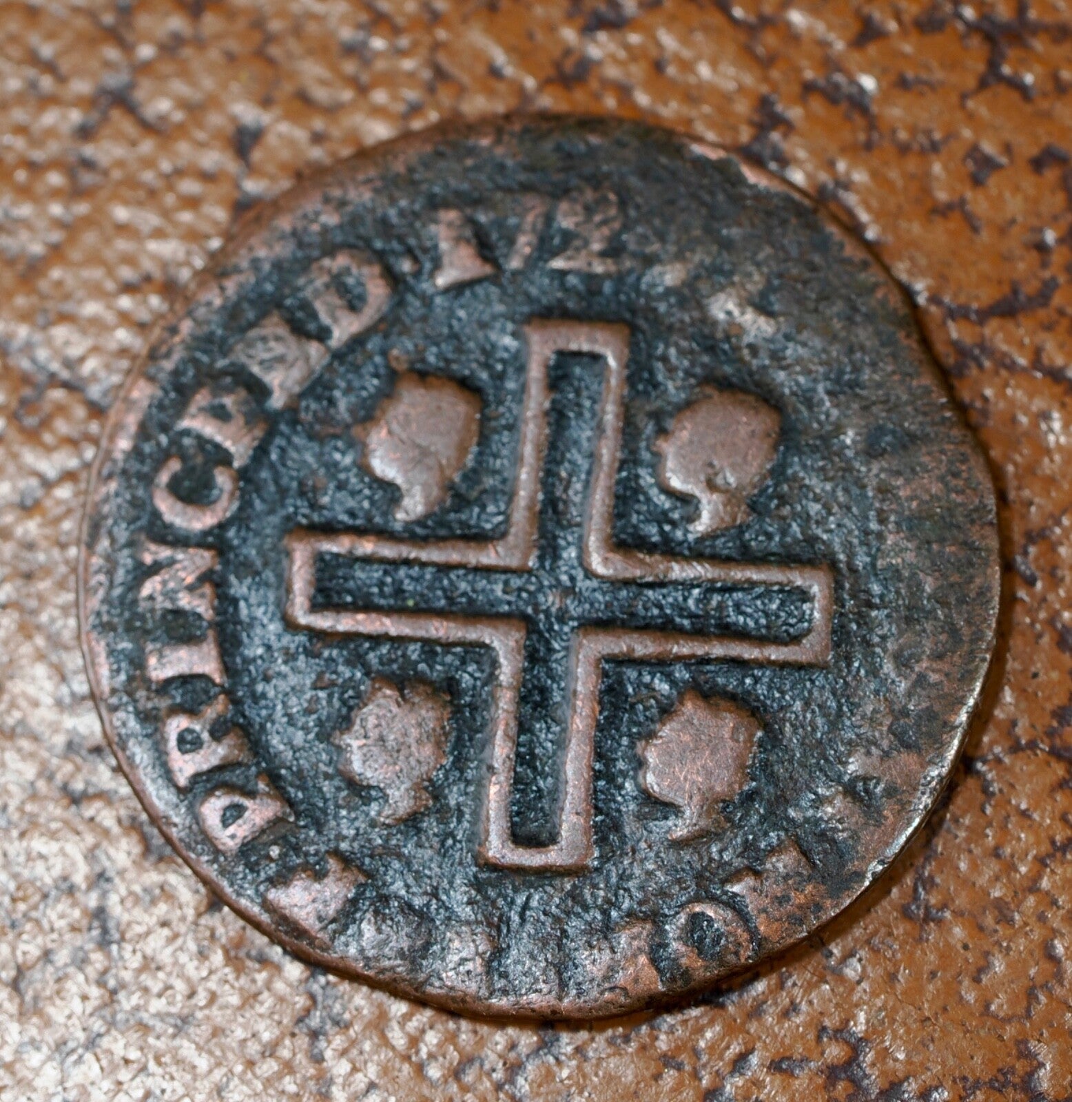 Italian Savoia Victor Amadeo Cagliarese 1724-RARE0
