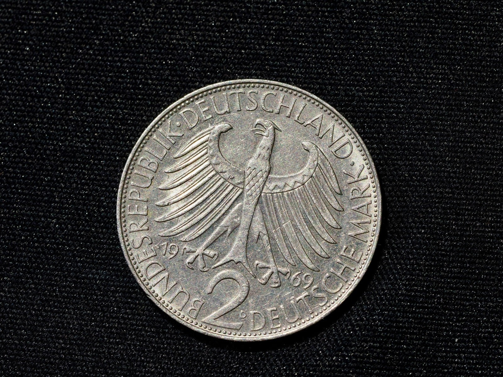 Germany 2 Marks 1969D0