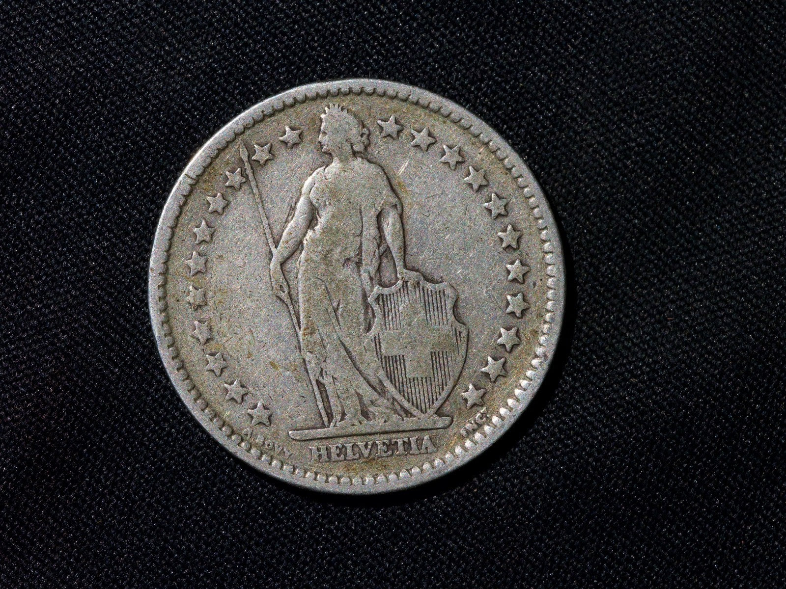 Switzerland 2 Francs 1886 B0