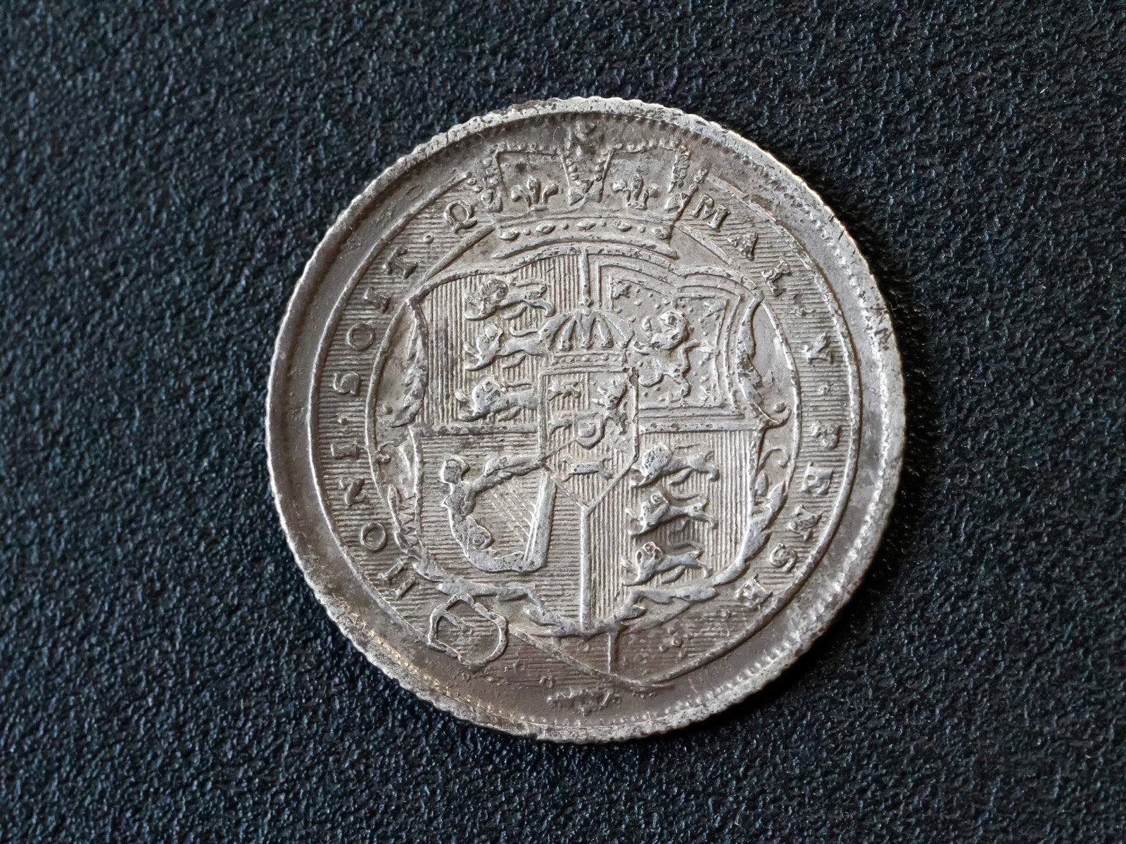 1816 King George III Silver Sixpence1