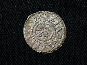 German States Luneburg 1/64th Thaler 1647