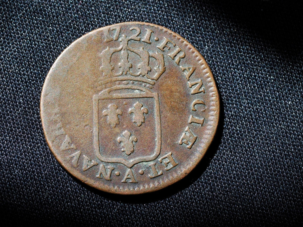France 1/2 Sol 1721A1
