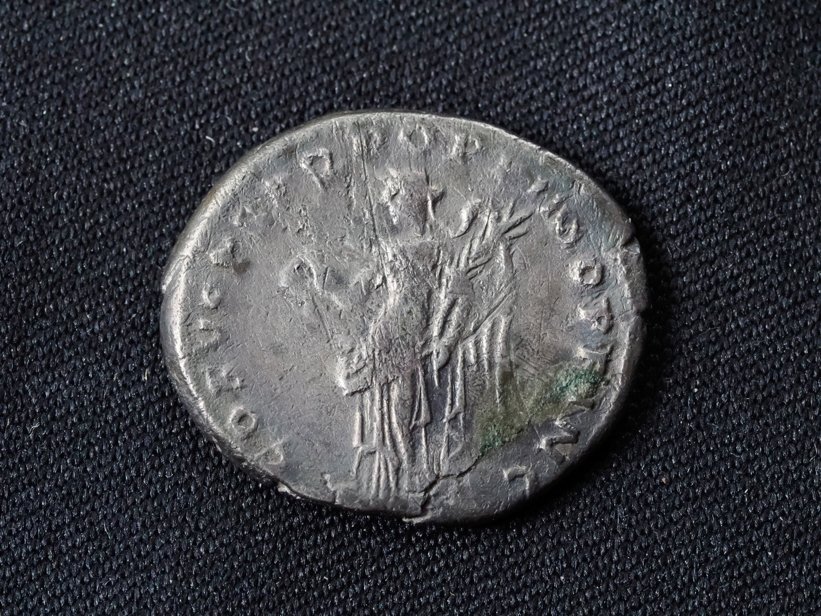Roman Silver Denarius - Rome 98-117 AD - Trajan - Victory1