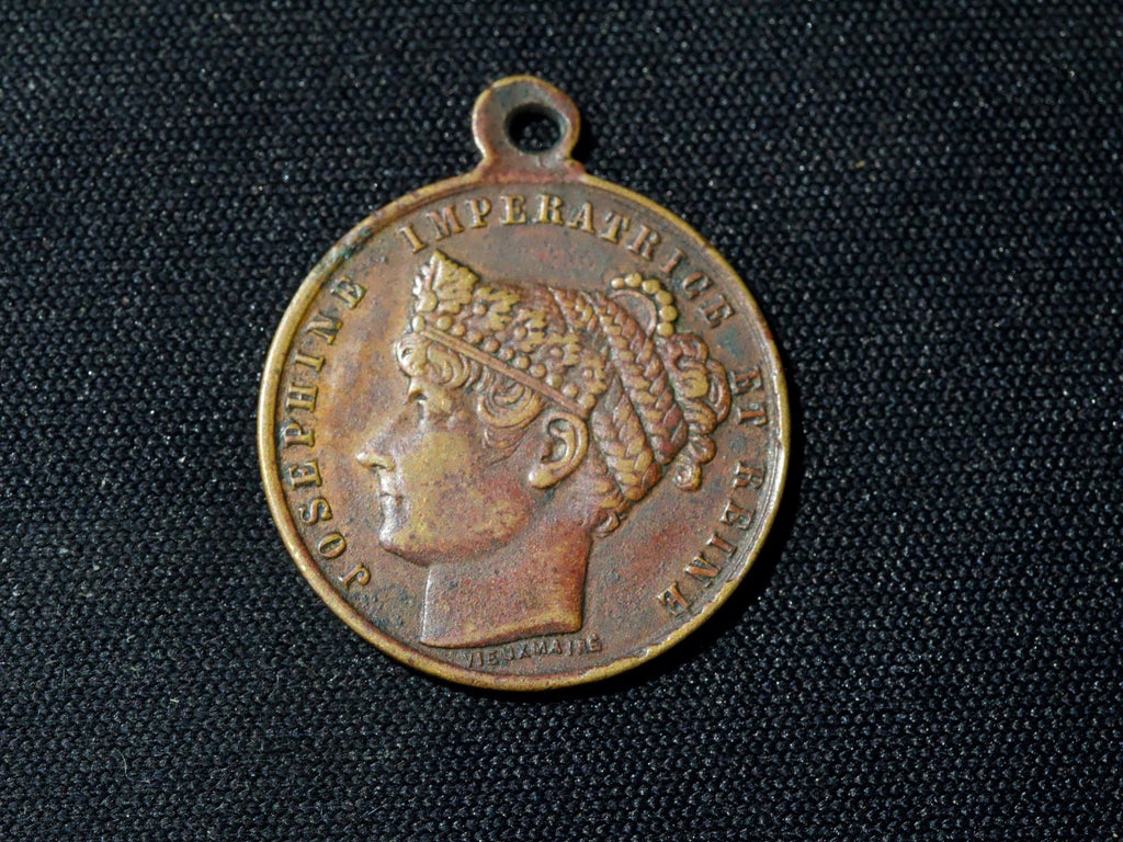 Joséphine Tascher de la Pagerie Born in Martinique 1763 medallion1