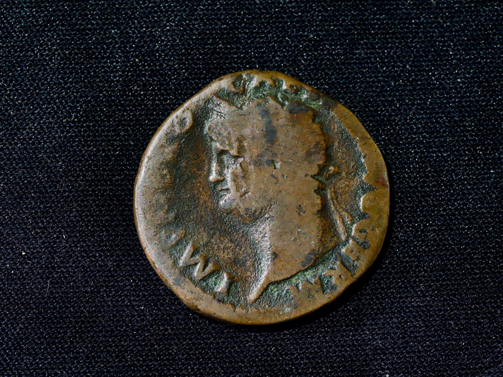 Nero as, head left. Temple of Janus-66AD0