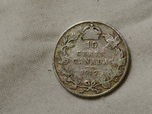 Canada 10 Cents 1912
