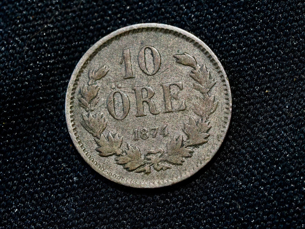 Sweden 10 Ore 18741