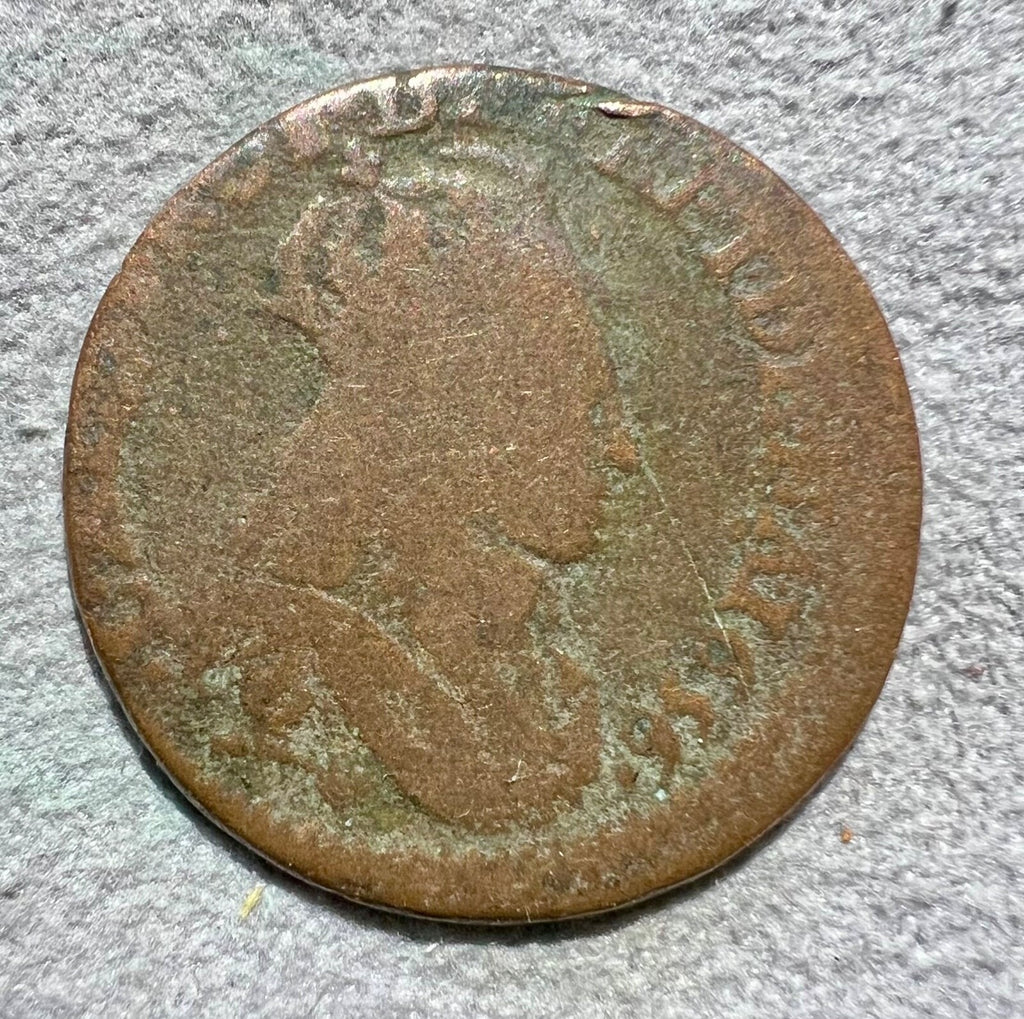 France, Louis XIV, Liard de France 16560