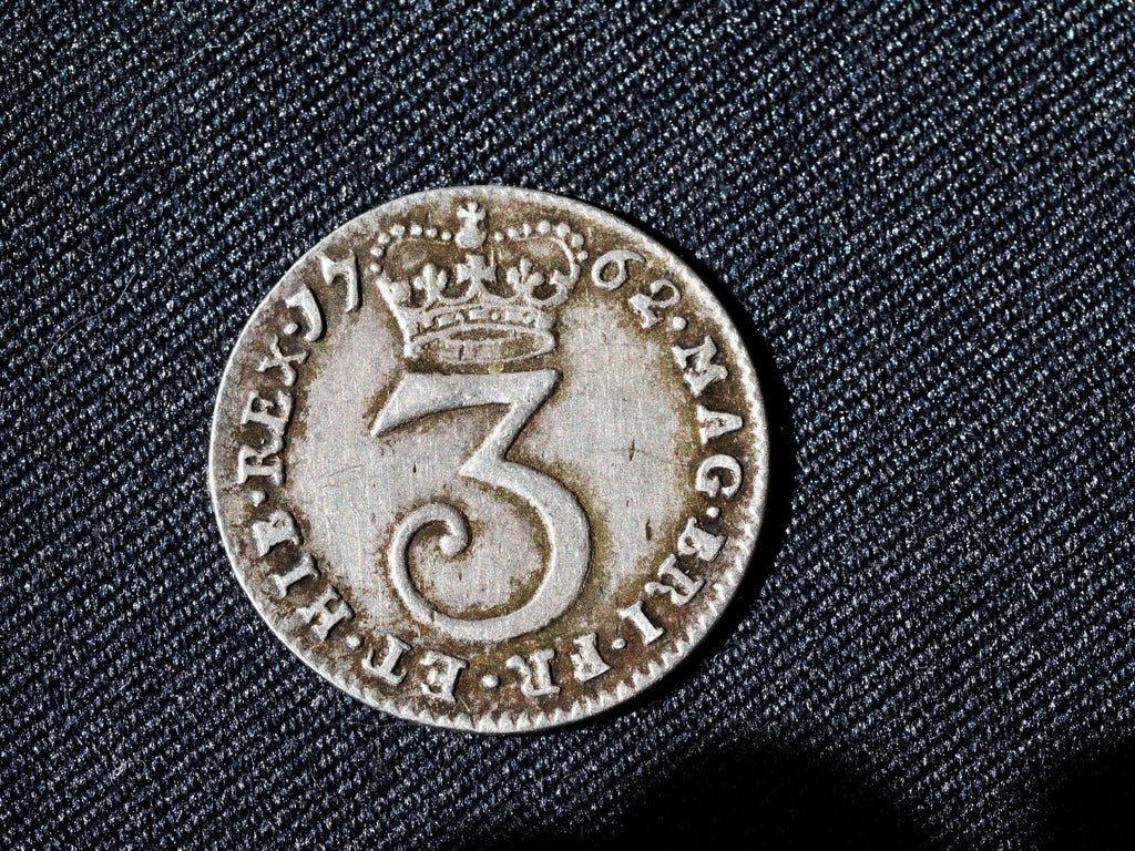George III 1762 threepence0