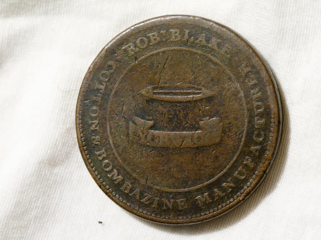 Two Pence Token Robert Blake Norwich0