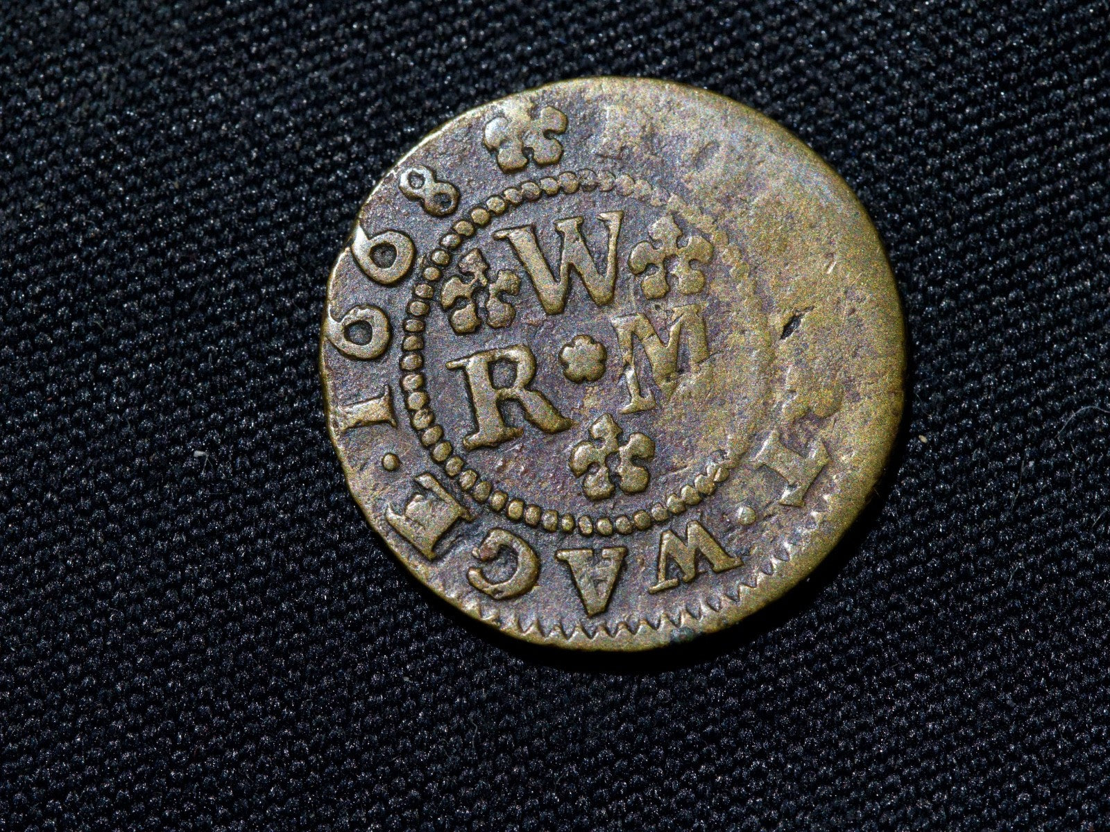 17th Century Token, Robert Wage-Ashford-Kent