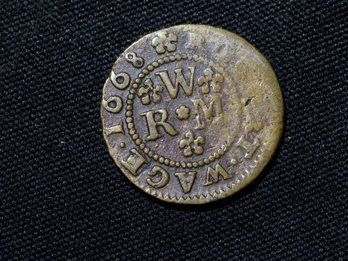 17th Century Token, Robert Wage-Ashford-Kent
