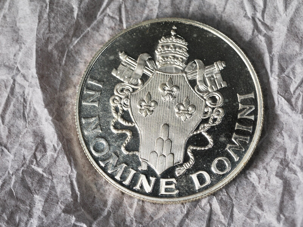 Vatican, Medal, Paul VI, AU(55-58), Silvered copper0