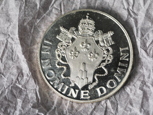 Vatican, Medal, Paul VI, AU(55-58), Silvered copper