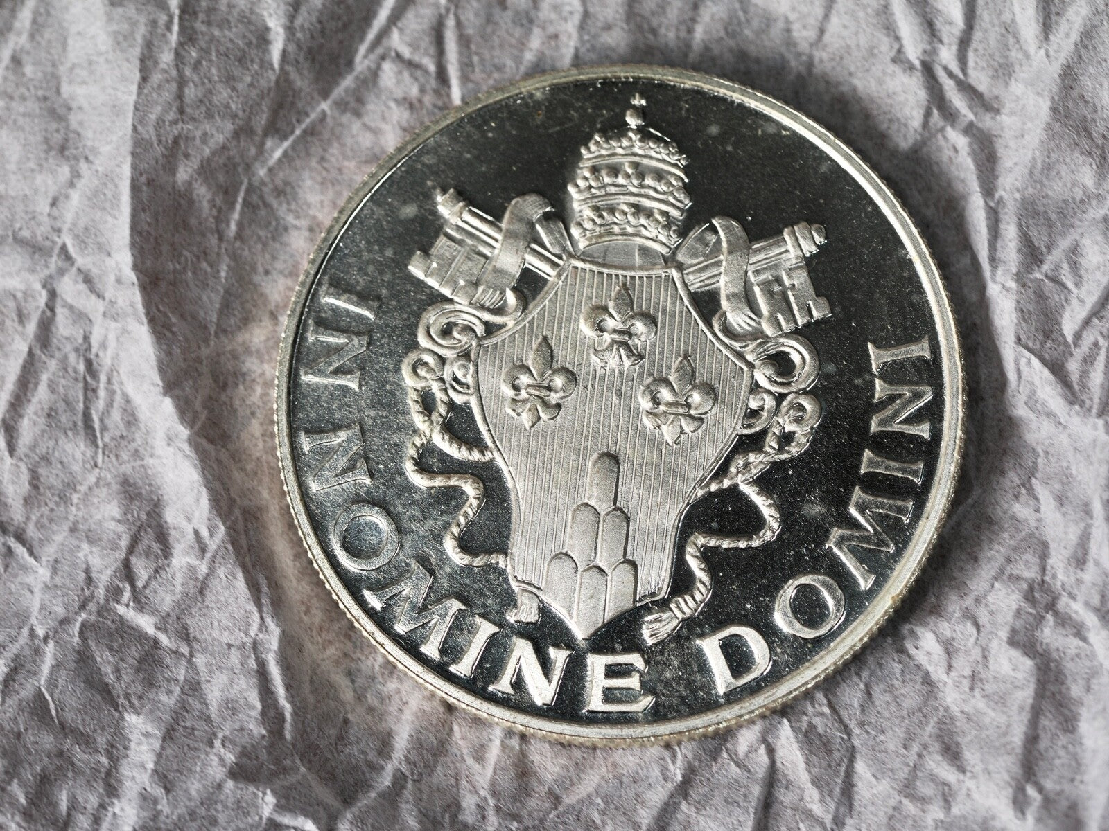 Vatican, Medal, Paul VI, AU(55-58), Silvered copper0