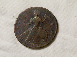 George II 1736 Halfpenny