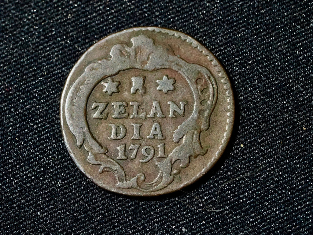Netherlands Zeeland 1 Duit 17910