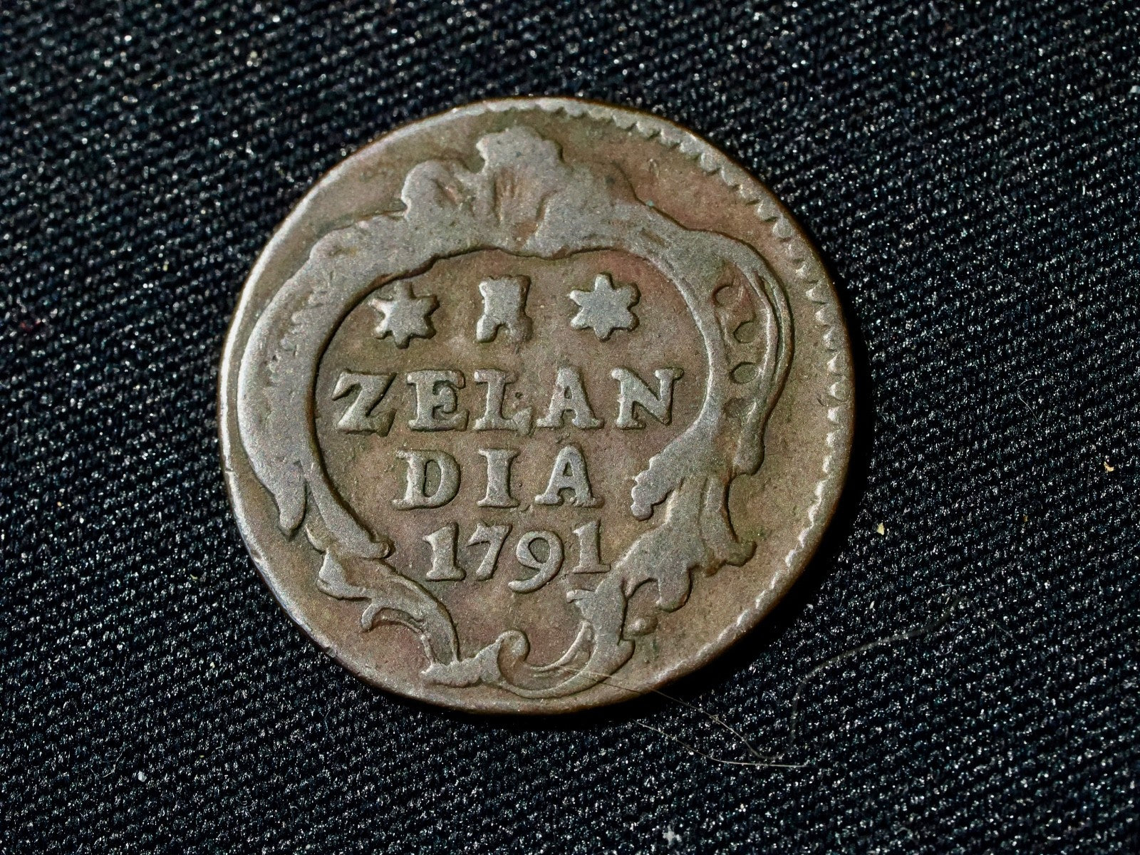 Netherlands Zeeland 1 Duit 17910