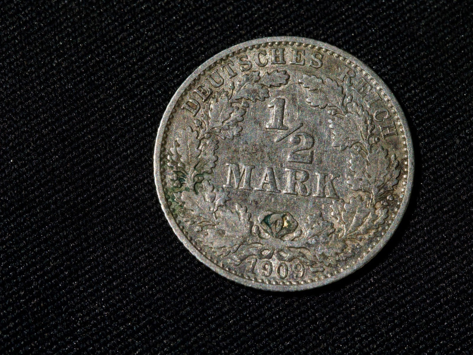 Germany 1/2  Mark 1909D1