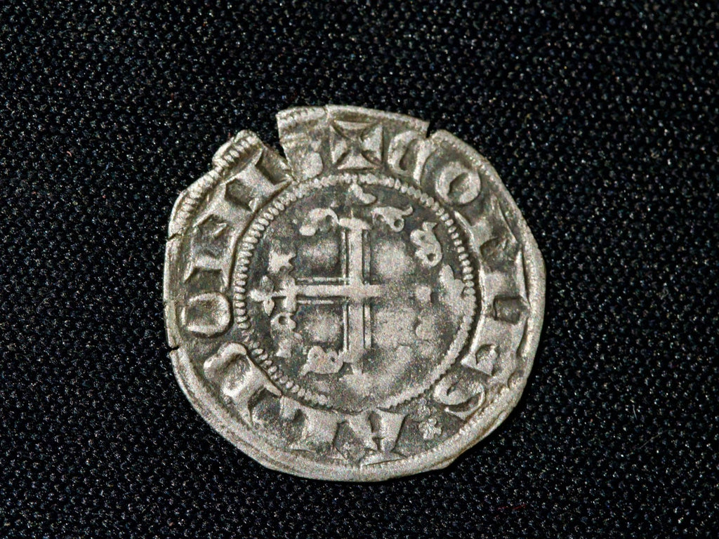 France, Dauphiné, Guigues VIII (1318-33), demi Carlin (double Denier)1