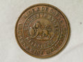 Australia Melbourne Penny Token Hide & De Carle 1858 Obverse 4 Reverse E0