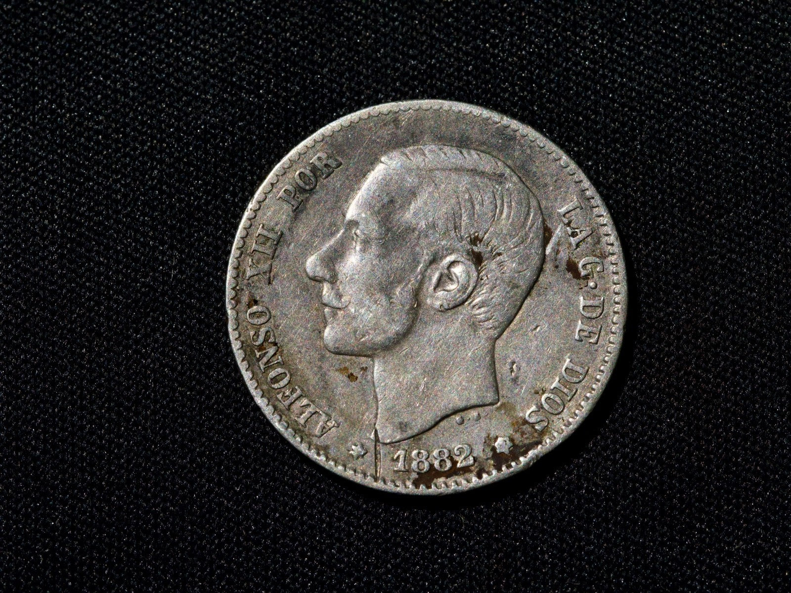 Spain 1 Peseta 18820