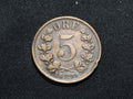 Norway  5 Ore 18990