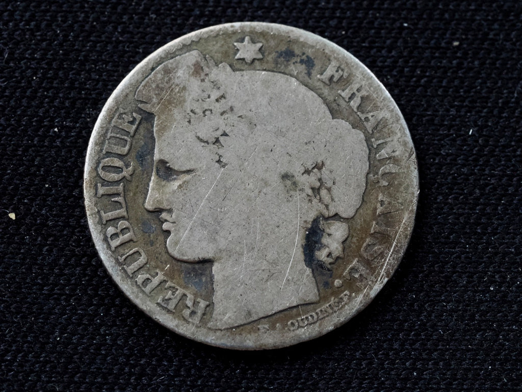 France, 50 centimes 18710