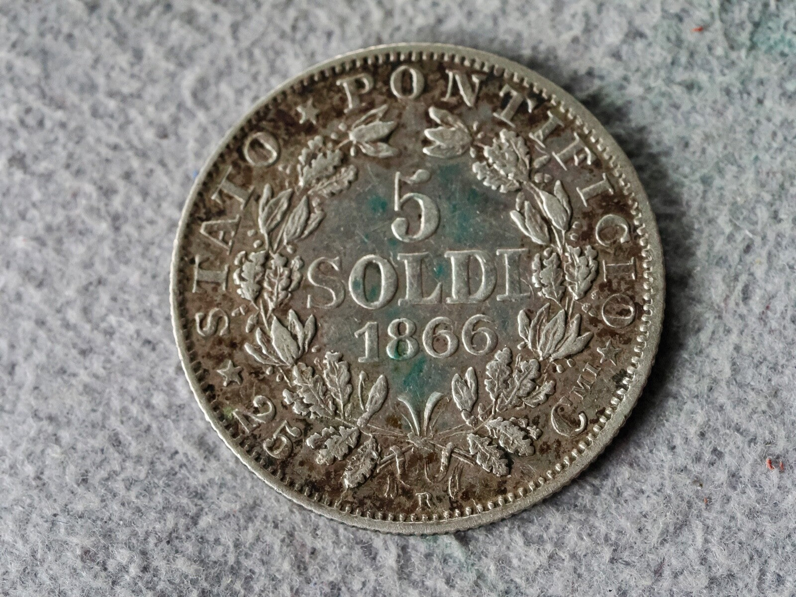 Italy 5 Soldi  18660