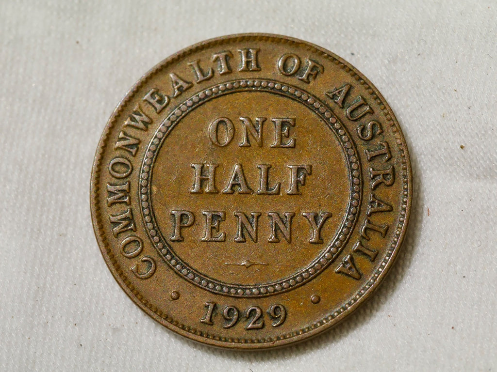 Australia  Half Penny 19290