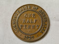 Australia  Half Penny 19290