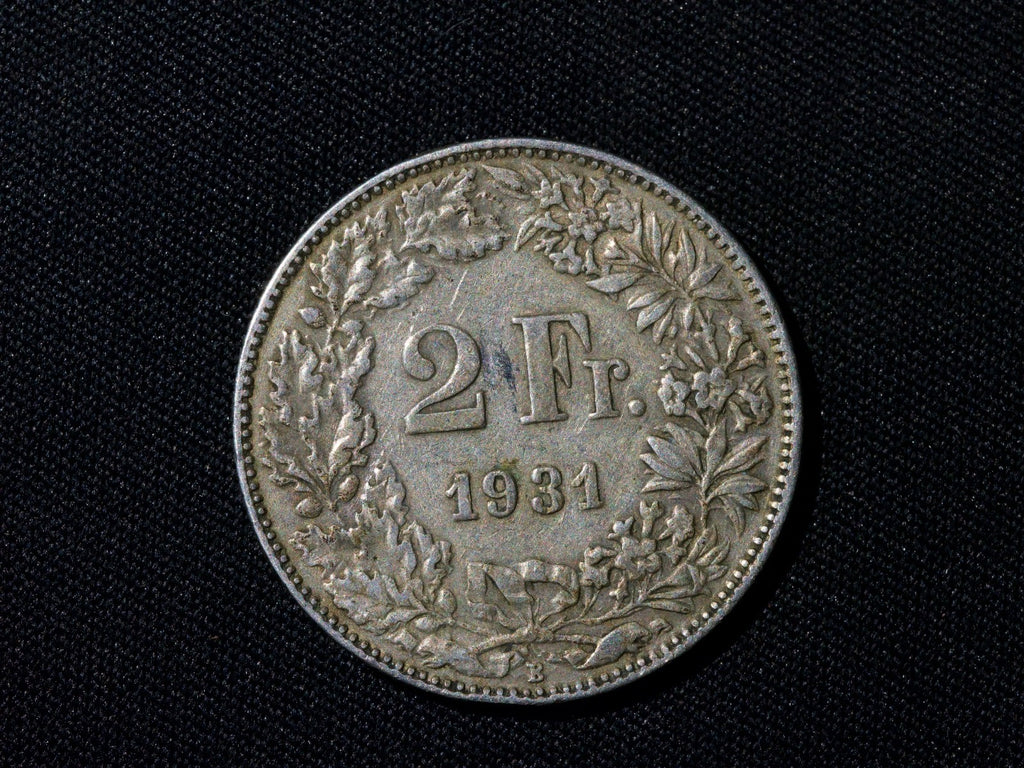 Switzerland 2 Francs 1931 B1