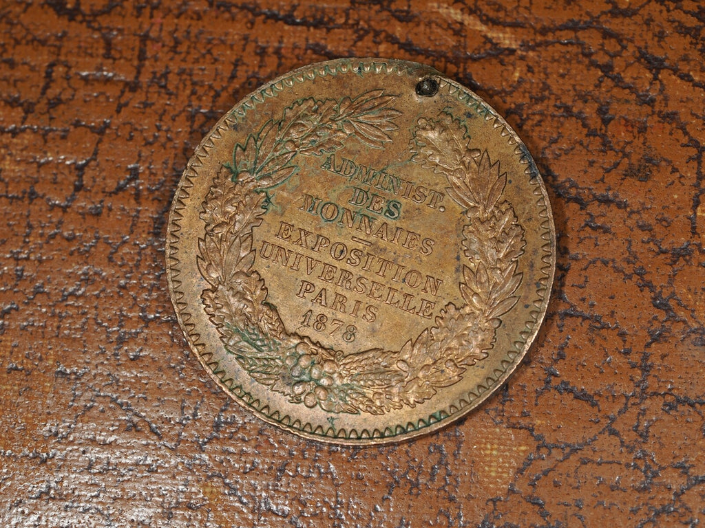 France Women’s Suffrage Medal Currency Administ. Paris Universal Ex. 18780