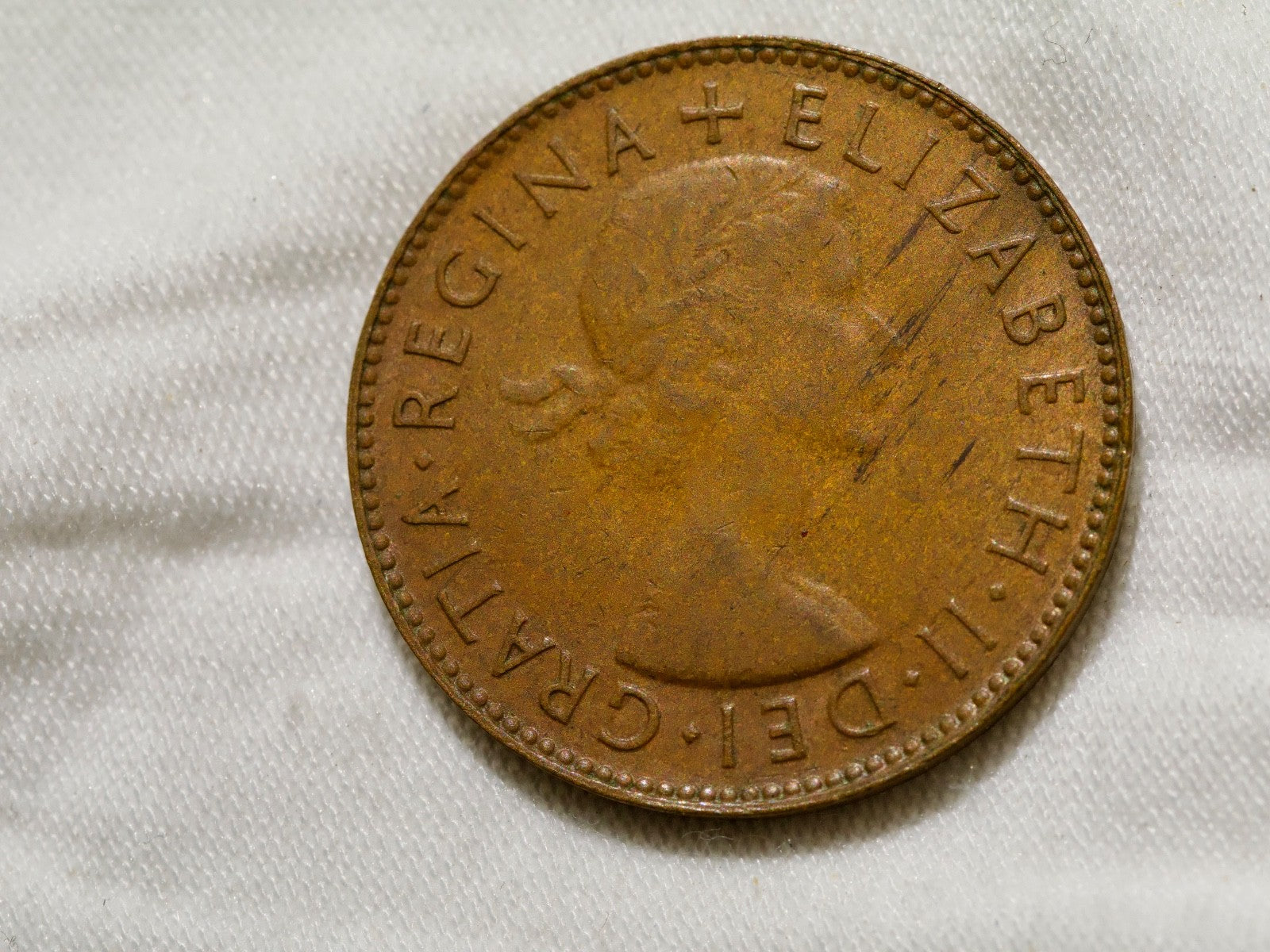 Australia  Half Penny 19551