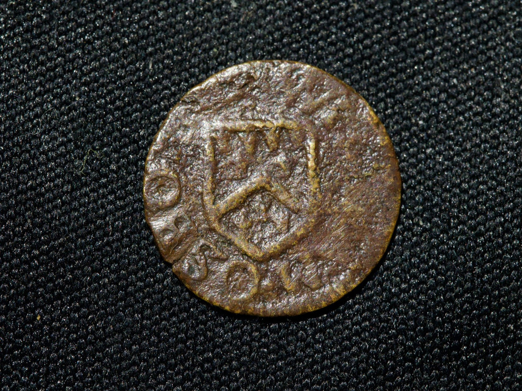 17th Century Tokens William Osbourne 1663 Ashford Kent