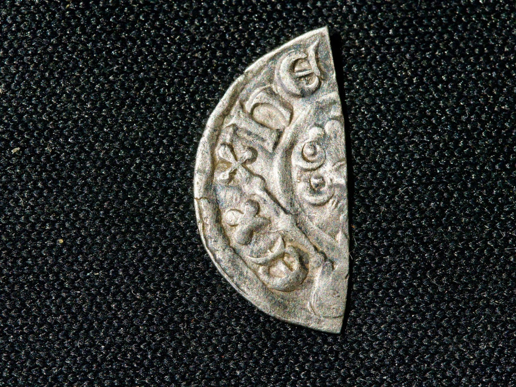 King John Short Cross Cut Half Penny-class 5b-Ilger on Lunde-high grade0