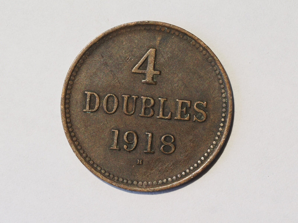 GUERNSEY 4 DOUBLES 19180