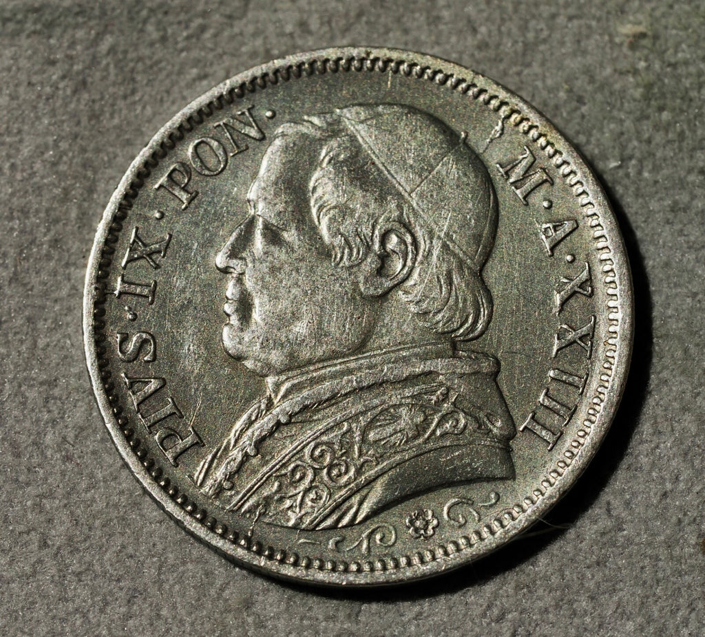 Italy 1 Lira 18681