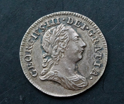1784 George 111 Silver Maundy Twopence-high grade