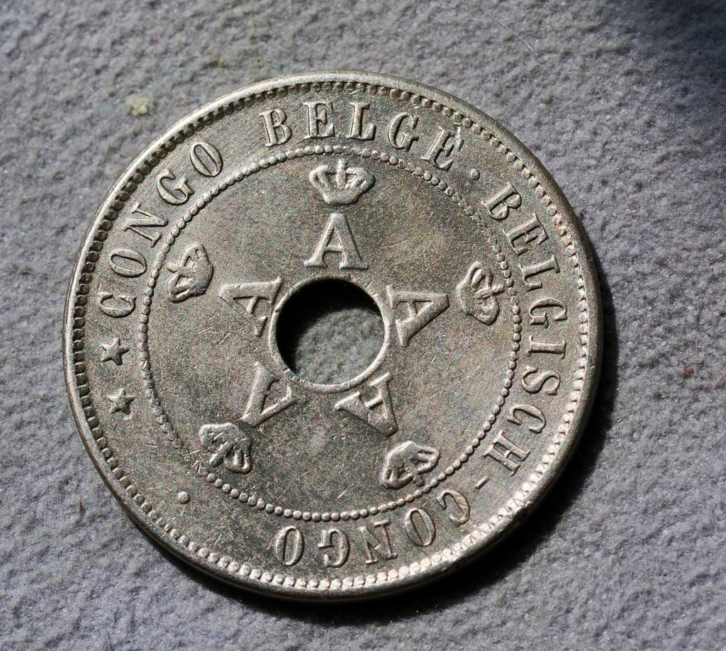 Belgian Congo - 20 centimes 1911-high grade1