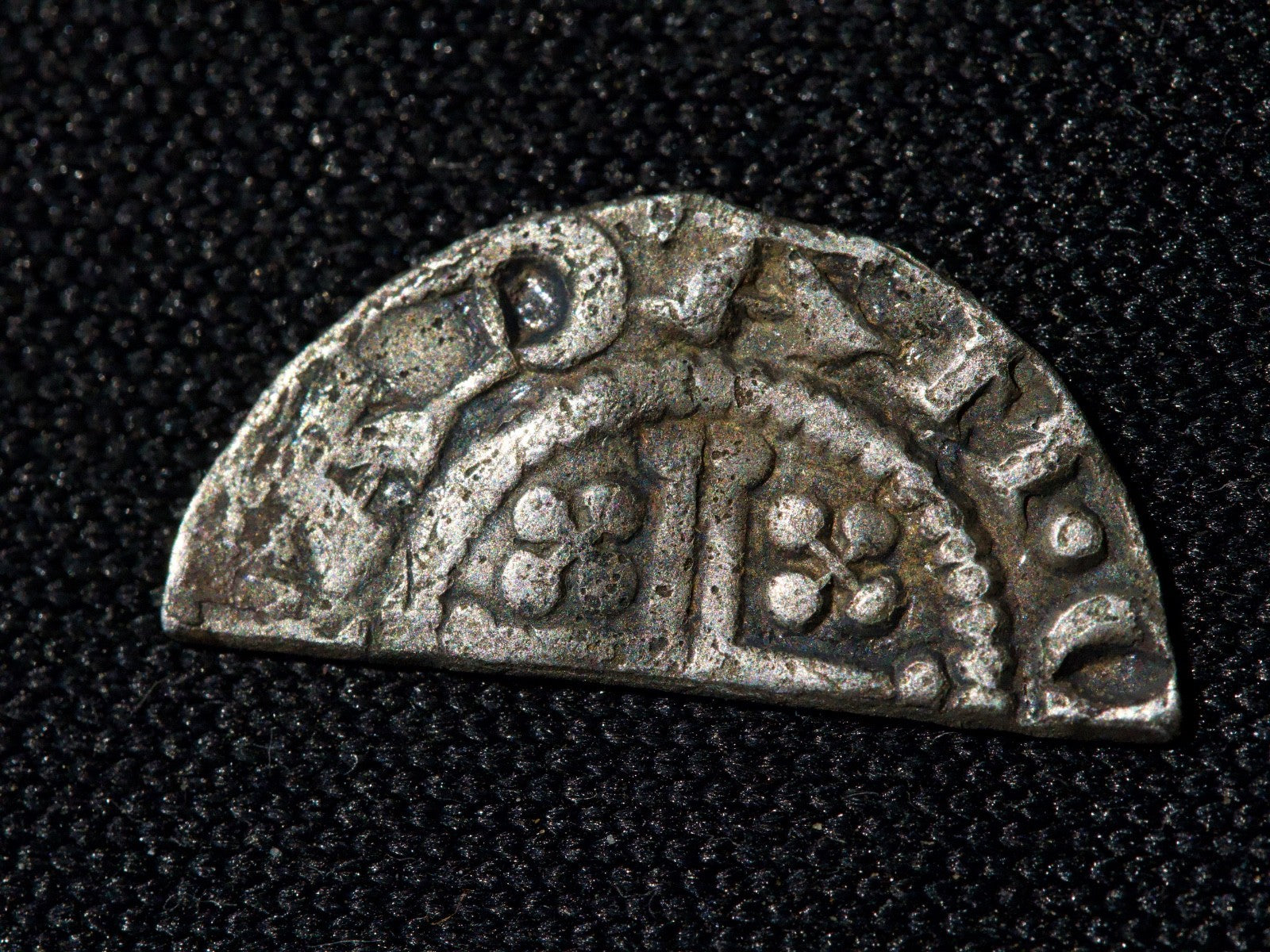 King John Short Cross Cut Half Penny-class 5b1-Adam1