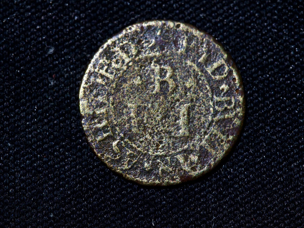 17th Century Token, Frances Baylef, Pyd Bull Ashford-Kent