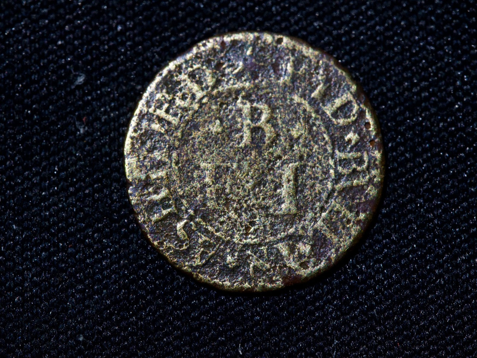 17th Century Token, Frances Baylef, Pyd Bull Ashford-Kent
